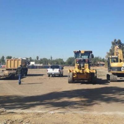 Movimiento de Tierra y Cambio de Orientación de 5 Canchas - Lo Prado (3)